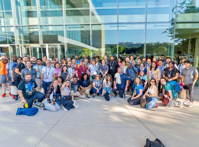 Team collaboration during coding bootcamp