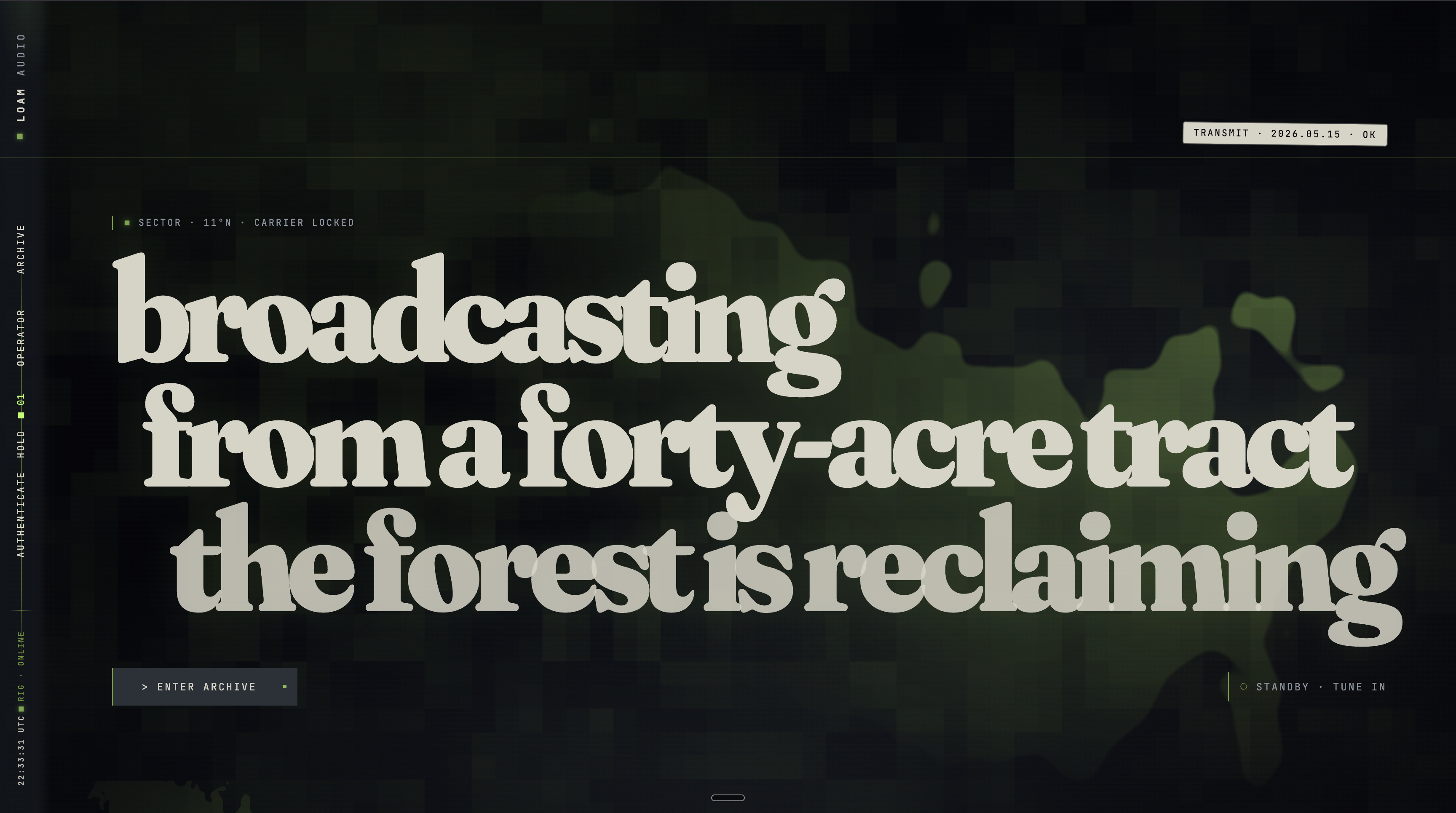 Final landing page